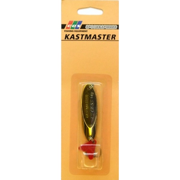 Блесна на хищную рыбу, колеблющаяся, EOS Kastmaster W150021, вес 14г, цвет GS551003